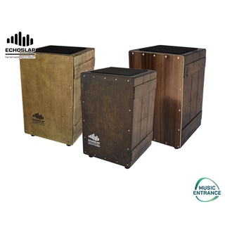 Echoslap VC201 Cajon กลองคาฮอง แบบสายสแนร์ สไตล์ลังไม้เก่า Vintage Crate ไม้สยามโอ๊ค + แถมฟรีกระเป๋าคาฮอน