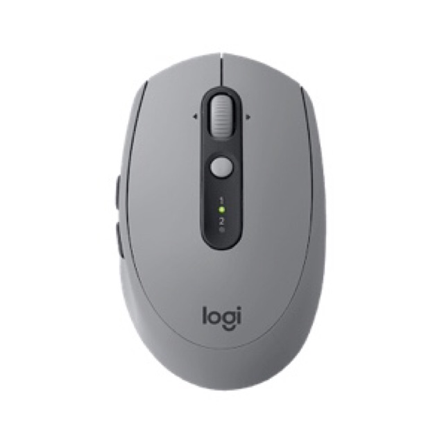 Logitech M590 สีเทา Mid Grey Tonal - silent wireless mouse (multi devices) | เมาส์ไร้สายโลจิเทค