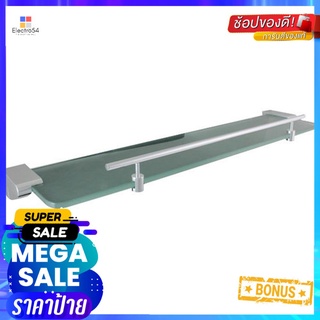 หิ้ง GLOBO GB-13-762-52 แพลตินัมGLASS BATHROOM SHELF GLOBO GB-13-762-52 PLATINUM