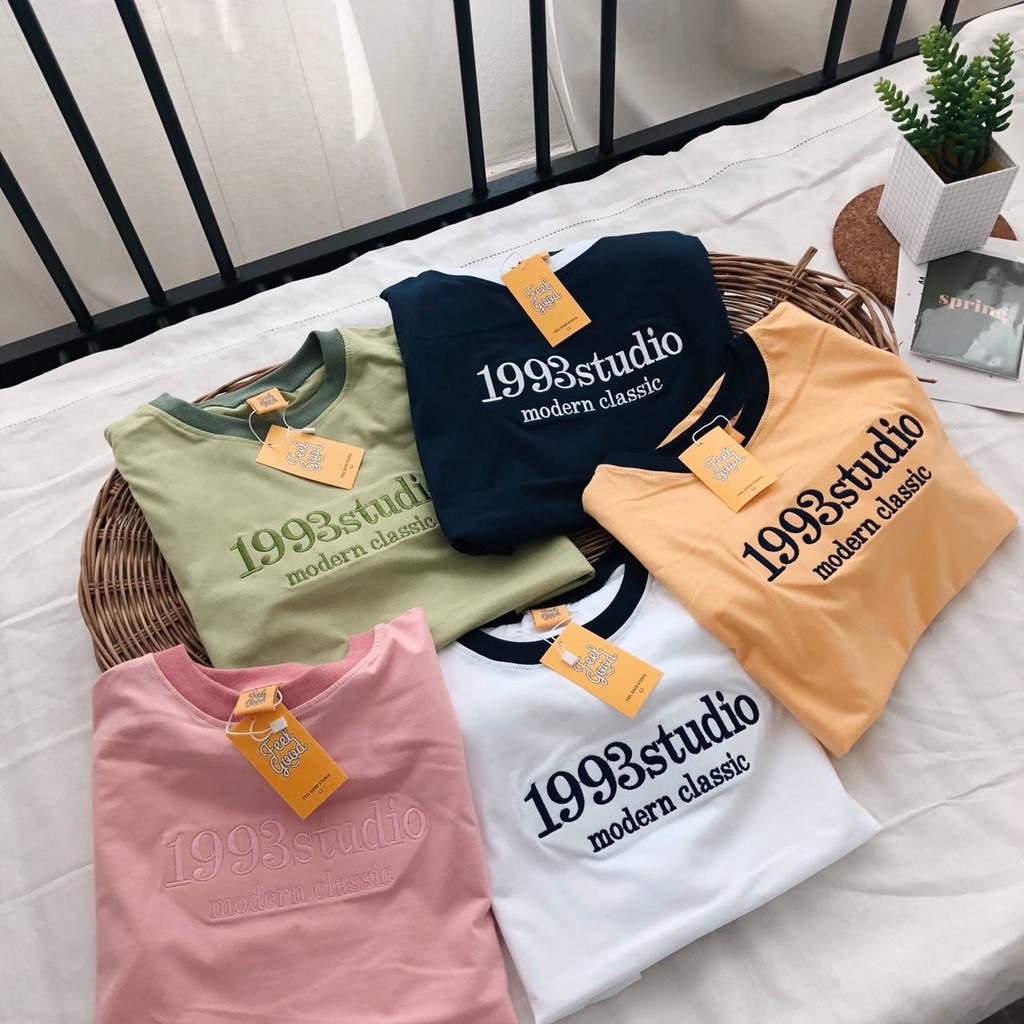 เสื้อยืด งานปัก 1993 Studio 🌊🌊🌊