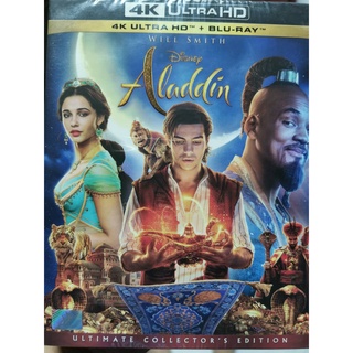 4K + Blu-ray : Aladdin (2019) อลาดิน " Will Smith , Mena Massoud , Naomi Scott " A Film by Guy Ritchie