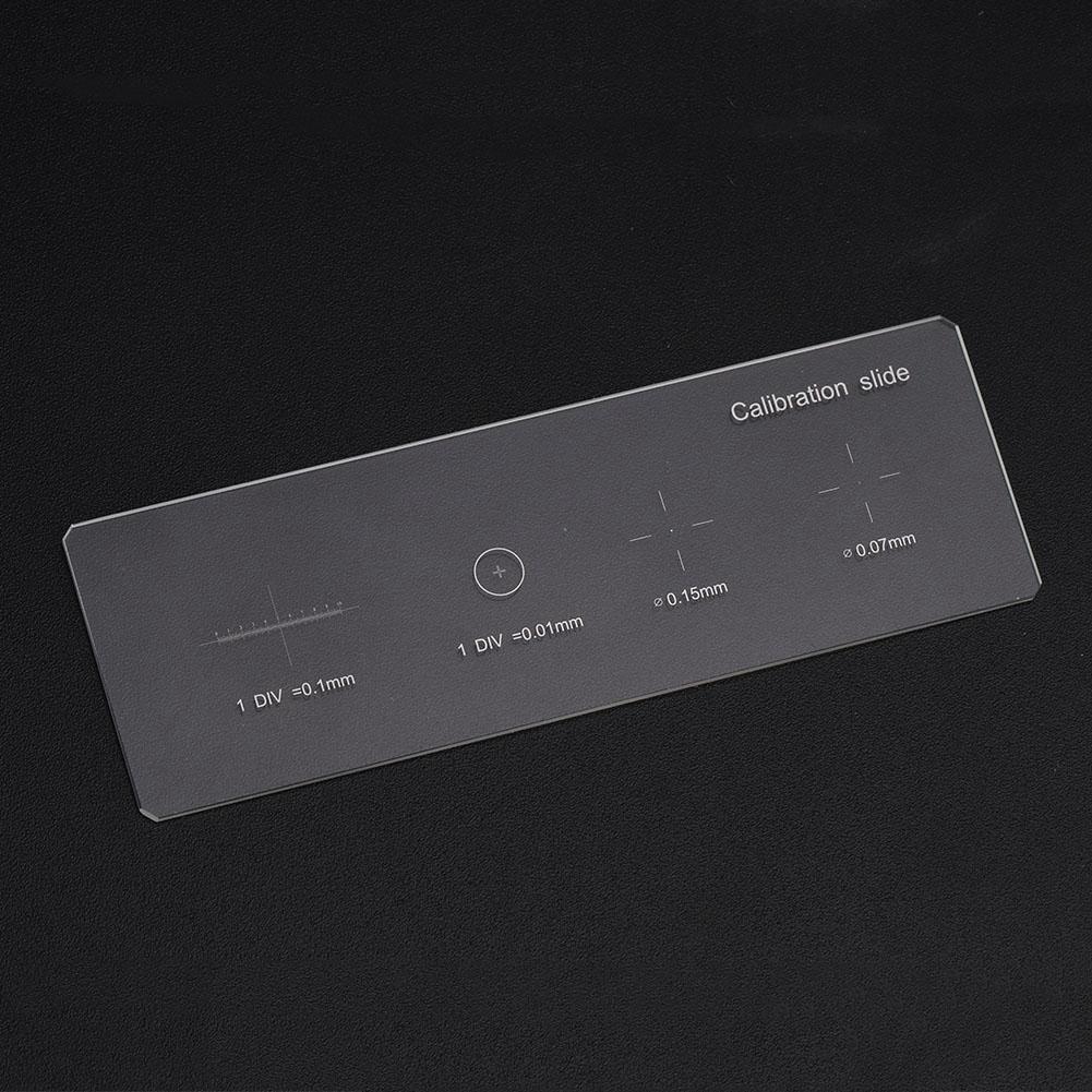 ✿canca✿ Microscope Objective Micrometer Calibration Slide Glass Stage DIV 0.01mm - รูปที่ 6