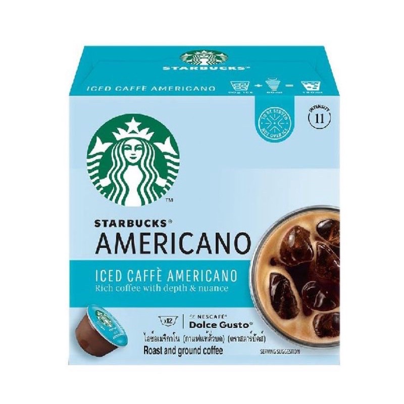 NESTLEแคปซูลเครื่องชงกาแฟ NESTLE Starbucks ICE AMERICANO