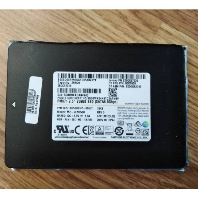 SSD 256 Gb ยี่ห้อ Sumsung - c.o.a.computer - ThaiPick