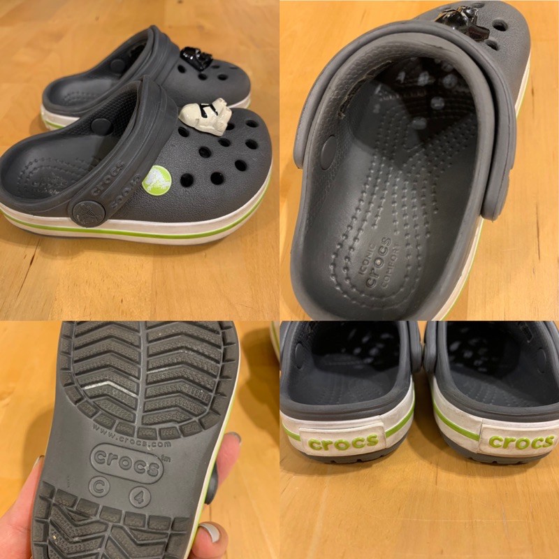 crocs รองเท้าเด็กเบอร์ 4 ของแท้ ซื้อมา 1,600 ทำความสะอาดและอบฆ่าเชื้อแล้ว