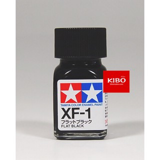 สีสูตรอีนาเมล TAMIYA XF-1 Flat black (10 Ml)