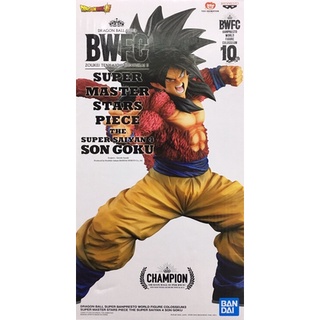 (ของแท้ l ใหม่) 🌟 Banpresto Dragon Ball World Figure Colosseum 3 Super Master Stars The Super Saiya 4 “SON GOKU” 🌟