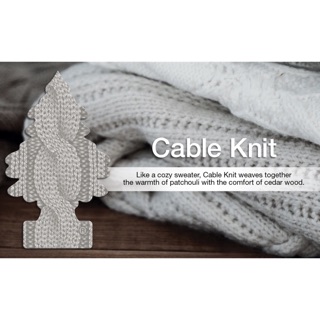 แผ่นหอมลิตเติ้ลทรี Little trees กลิ่น Cable knit