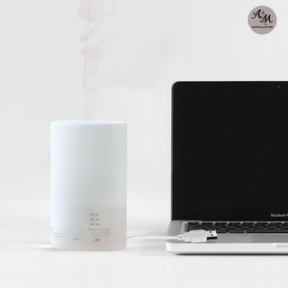 Aroma&amp;More  เครื่องพ่นไอน้ำอโรมา MINI Aroma Diffuser Ultrasonic-50ML (USB) - 2 ชั่วโมง