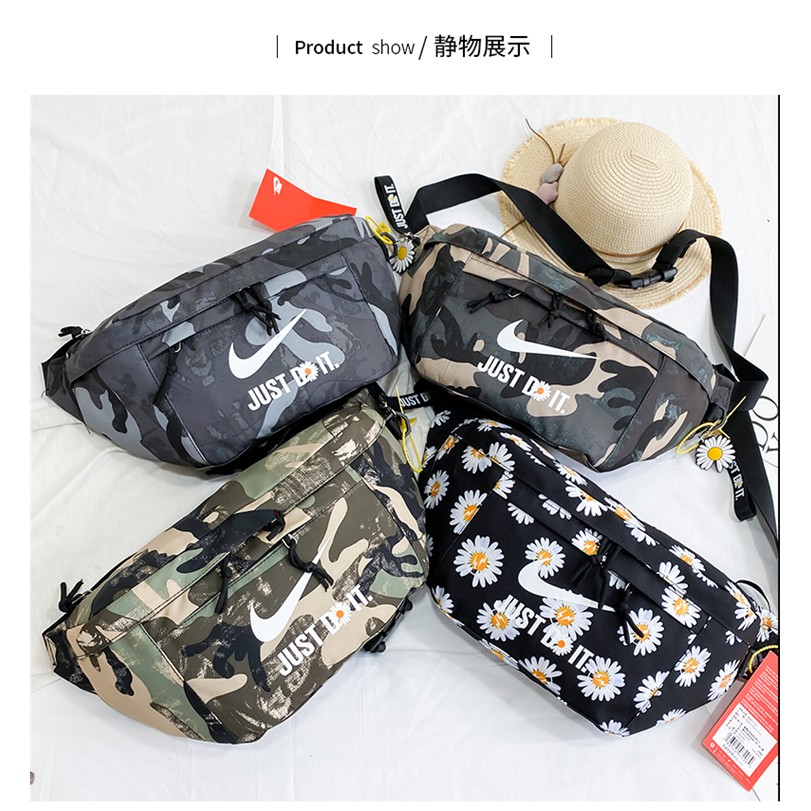 Nike Small Daisy big breast bag Wang Yibo's diagonal large chest bag WXG-NK-28244