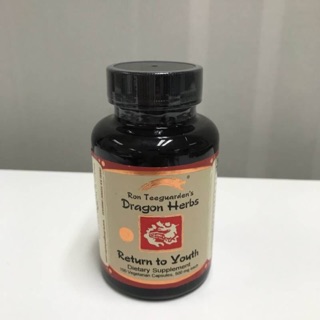 [พร้อมส่ง] Dragon herb Return to Youth, 500 mg, 100 Veggie Caps