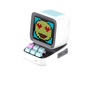 Divoom Ditoo Retro Pixel Art ลําโพงบลูทูธหน้าจอ LED แบบพกพา