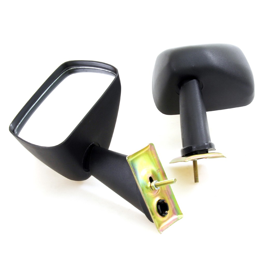 กระจกมองข้าง ดำหยาบ ติดแก้มรถกะบะ 1คู่ โตโยต้า ไฮลักซ์ RN25 RN30 LN20 LN46 LN56 LN85 YN61 YN67 ปี 25