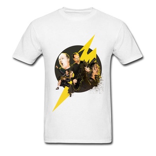 ราคา 2018 เสื้อยืดแขนสั้น คอกลม ผ้าฝ้าย พิมพ์ลาย The Lightning สไตล์ฮิปฮอป ร็อค สําหรับผู้ชาย ส่งฟรีS-5XL