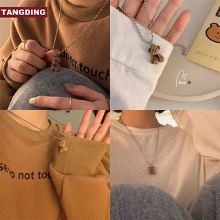 【Cod Tangding】จี้สร้อยคอรูปหมีน่ารักเครื่องประดับสําหรับเด็ก