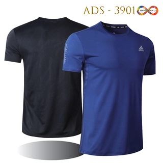 เสื้อยืด เสื้อคอกลม เสื้อแขนสั้นผู้ชาย เสื้อออกกำลังกาย รุ่น ADS - 3901