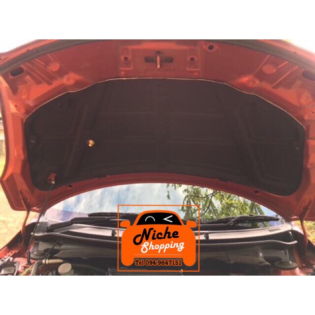 แผ่นฉนวนกันความร้อนใต้ฝากระโปรงหน้ารถ สำหรับ Suzuki Swift 2012-2017 ( มีกิ๊ฟท์ล็อค ให้พร้อมสินค้า ) - รูปที่ 4