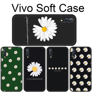 เคสโทรศัพท์ซิลิโคนลายดอกไม้สําหรับ Vivo V 5 Y 67 V 5 S Y 66 V 7 Y 75 Y 79 V 9 Y 85 Y 89 V 11 V 15 U 3 Lite Pro