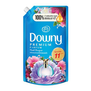 รีฟิลปรับผ้านุ่ม DOWNY กลิ่นหอมช่อดอกไม้แสนสดชื่น 1.35 ลิตร ผ้านุ่มฟูน่าสัมผัส