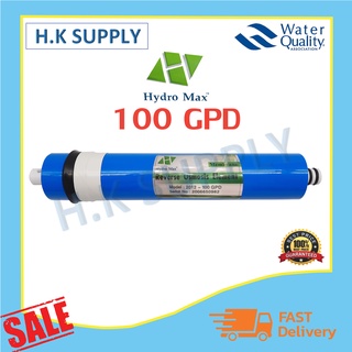 Hydromax ไส้กรองน้ำ ไส้กรองเมมเบรน RO เมมเบรน Membrane 100 GPD เครื่องกรองน้ำ ตู้น้ำหยอดเหรียญ