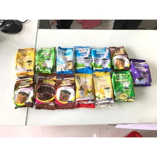 ผง ชานม ไข่มุก อี้เหวิน ขนาด120กรัม เผือกหอม แคนตาลูป ช็อกโกแลต นมสด คาปูชิโน่ นมสด โกโก้ มะพร้าว