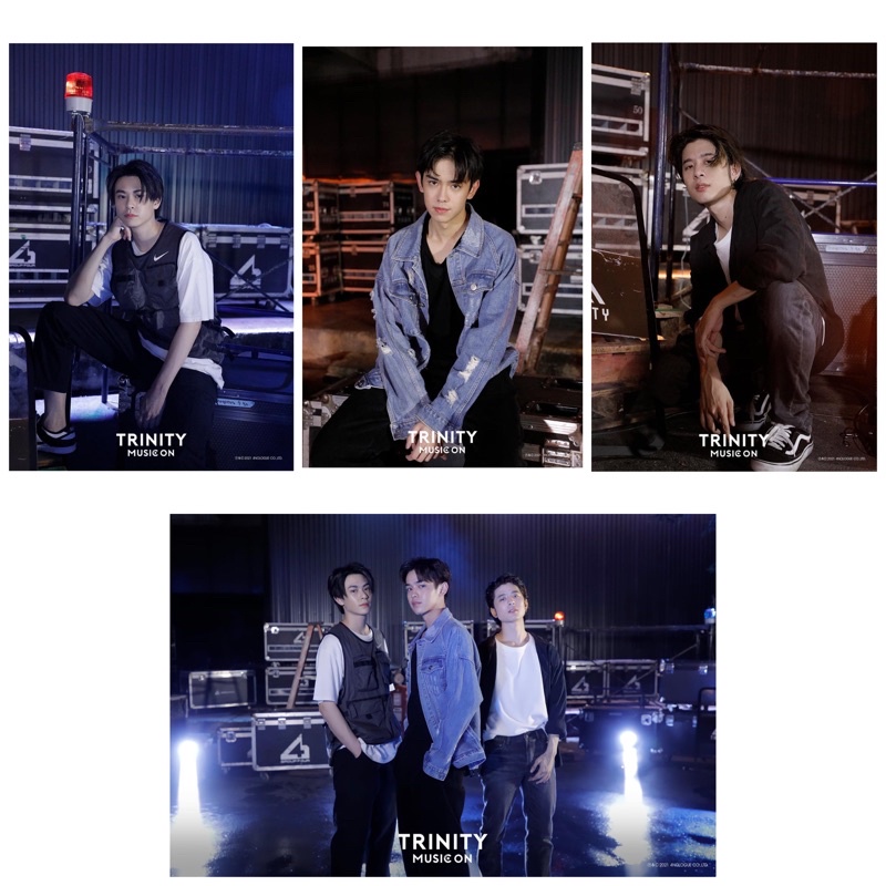 ปอร์เช่ / เติร์ด / แจ็คกี้ - รูป Trinity MUSIC ON 9.5x14.5 cm.