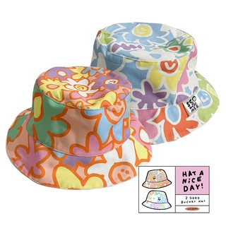 ssktmmee - 2sided bucket hat (blooming flower)