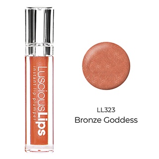 Luscious Lip No: 323 สี Bronze Goddess สุดยอดลิปสติกสีฉ่ำวาว และเรียวปากอวบอิ่ม **พร้อมส่งทันที ของแท้ 100%*