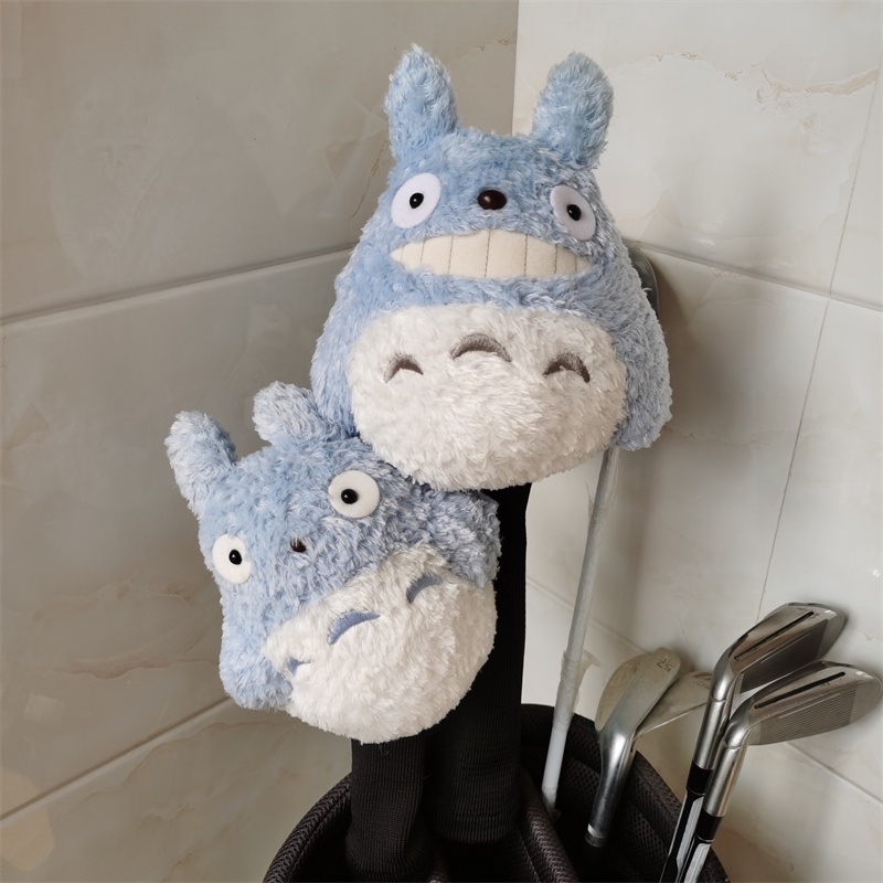 Woods ครอบคลุมtotoro Golf Club ฝาครอบหัวกอล์ฟสําหรับไดร์เวอร์กอล์ฟกอล์ฟ Hybrid Golf Fairway ไม้ Plush ของเล่นกอล์ฟไม้อุปกรณ์เสริมกอล์ฟ - รูปที่ 4