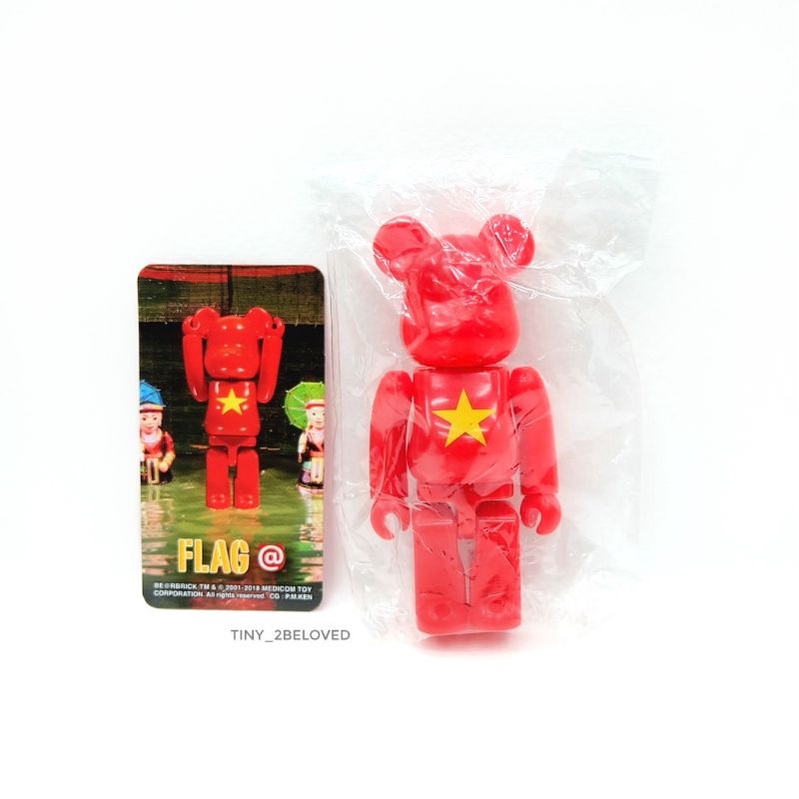 Be@rbrick​ 100​% series​ 37​ Flag Vietnam
