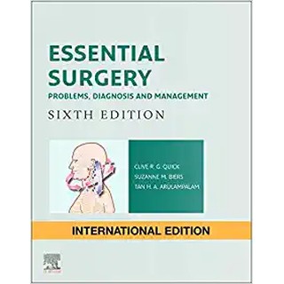 Essential Surgery International Edition: Problems, Diagnosis and Management 6ed - ISBN 9780702076329