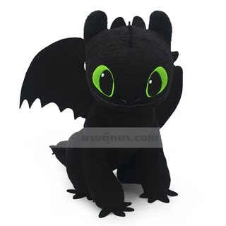 ตุ๊กตา เขี้ยวกุด (ขนาด 8,12,15,20 นิ้ว) ลิขสิทธิ์แท้ / ตุ๊กตา Toothless เพลิงนิล How to train your dragon
