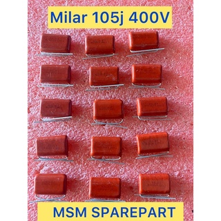 Milar ตัวเก็บประจุ 105J 400V