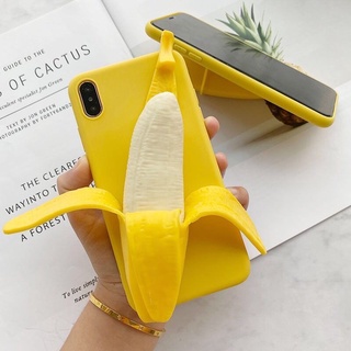 For Xiaomi Mi 12 11T 11 Ultra 10T Lite POCO M3 X3 NFC Redmi 9T 10 10C Note9 Note10 Note11 Pro Note10S Note11S Note9S Release Stress 3D Banana Soft TPU Phone case