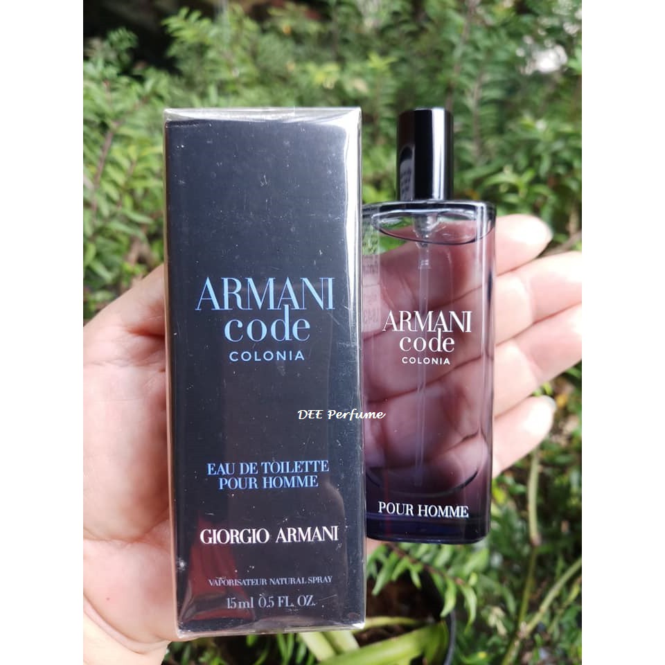 armani code colonia 15ml