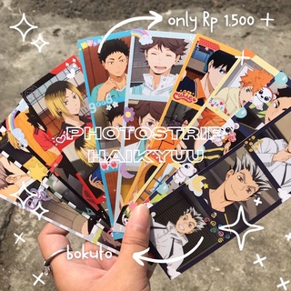 ฟิกเกอร์อนิเมะ Haikyuu Deco Photostrip