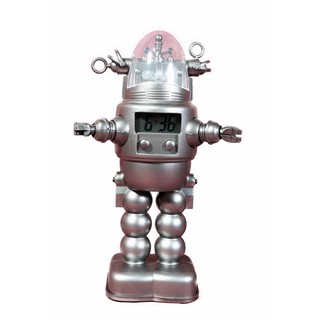 หุ่น Robby The Machine Man Robot Alarm Clock บันทึกเสียงได้