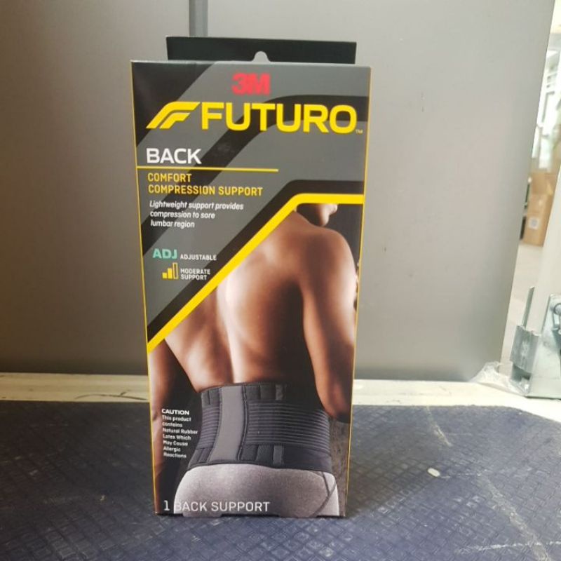 เครียสต๊อกด่วนๆๆๆ ซีรี่ใหม่ ฟูทูโร่™ อุปกรณ์พยุงหลังสีดำ รุ่นปรับกระชับได้FUTURO™