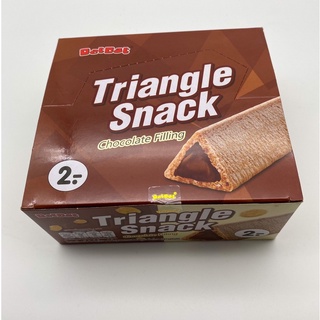 เวเฟอร์อบกรอบชอคโกแลตและนม แบรนด์ดัง Triangle snack