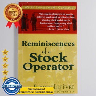 【ขายดี】 Reminiscences Of A Stock Operator หนังสือภาษาอังกฤษ