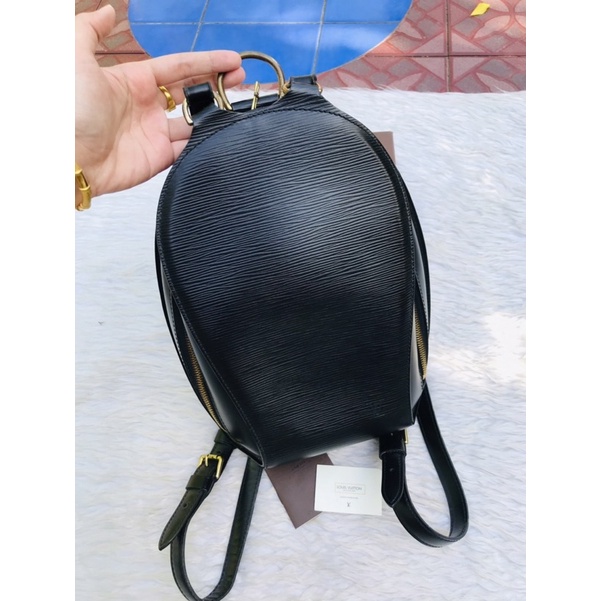 LV. Epi Mabillon Backpack (เป้ลายไม้สีดำ) แท้💯%