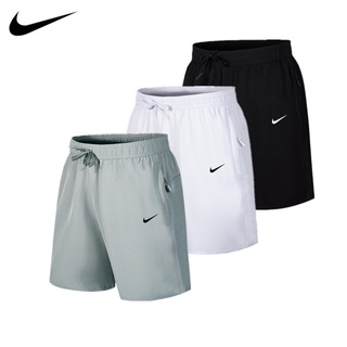 Nike ของแท้ 100% กางเกงขาสั้นลําลอง แบบนิ่ม ดูดซับเหงื่อ ระบายอากาศ ใส่สบาย แฟชั่นสําหรับผู้ชาย