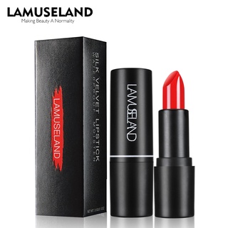 [Wholesale]  LAMUSELAND ลิปสติกเนื้อกำมะหยี่ กันน้ำ 12 สี #LA11