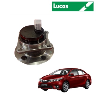 LUCAS ลูกปืนล้อหลัง TOYOTA ALTIS ปี 2014-2018 มี ABS (ปลั๊ก) โตโยต้า โคโรลล่า อัลติส