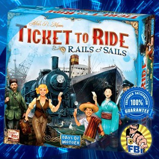 Ticket to Ride Rails &amp; Sails Boardgame พร้อมซอง [ของแท้พร้อมส่ง]