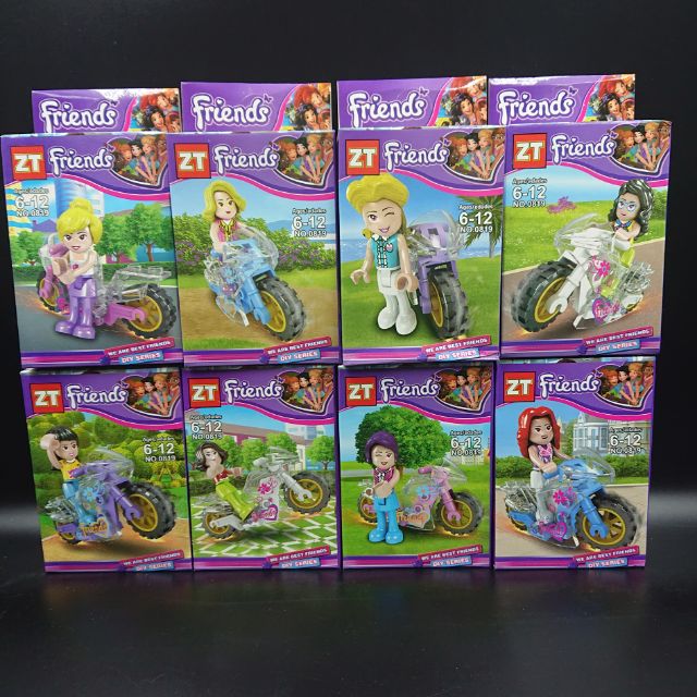 เลโก้​ Series​ Friends ZT0819 มี​ 8​ แบบให้เลือก​ เลือกตัวที่ชอบได้เลยจ้า❤️❤️❤️