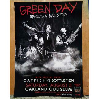 โปสเตอร์คอนเสิร์ต วงดนตรี Greenday