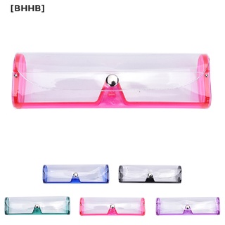 [BHHB] ใหม่ กล่องเคส PVC ใส แบบนิ่ม สําหรับใส่แว่นตา