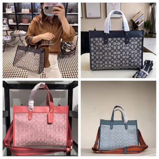 กระเป๋าสะพายกระเป๋าถือเป้ coach 3282 tote 30 กระเป๋าผ้าแคนวาส กระเป๋าแฟชั่นสตรี