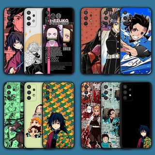 เคสซิลิโคนนิ่ม ลายอนิเมะ Kimetsu no Yaiba TP6 สําหรับ Samsung A12 4G A21S A22 4G 5G